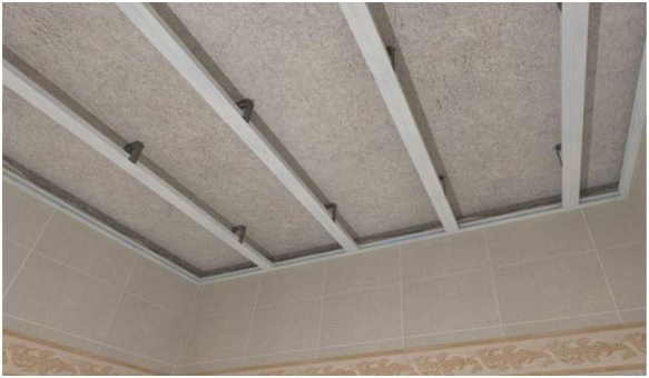 Как сделать подвесной потолок из панелей пвх? (7 фото)