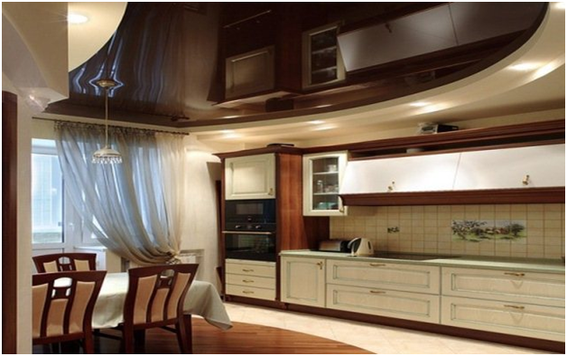 Подвесной потолок на кухне: плюсы и минусы, монтаж, советы