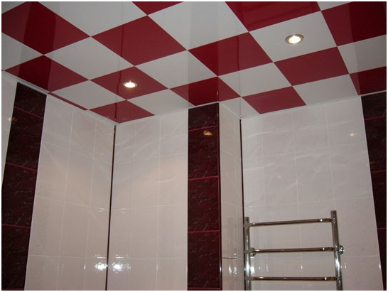 Выбираем алюминиевые потолки для ванной: плюсы и минусы (10 фото)