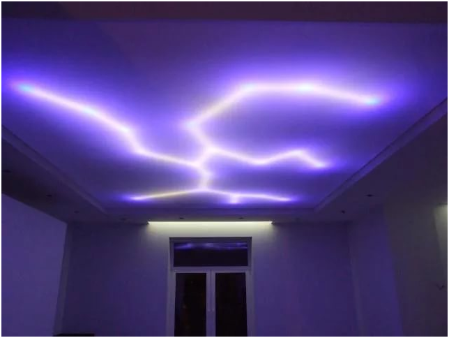 Как сделать потолок с подсветкой? (6 фото)